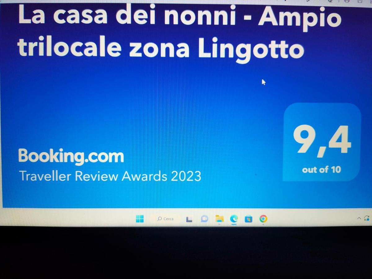 La Casa Dei Nonni - Ampio Trilocale Zona Lingotto Apartment Torino Exterior foto